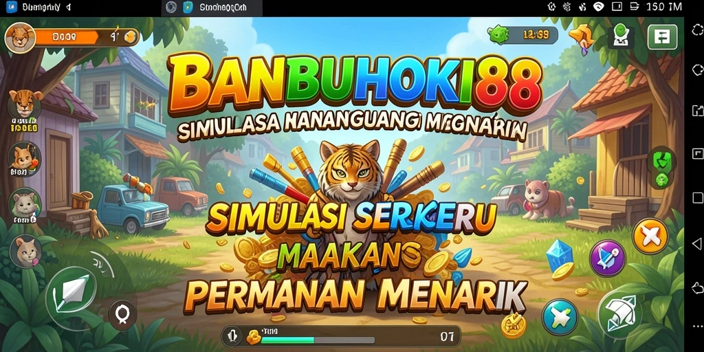 Tampilan gameplay seru dalam simulasi BANBUHOKI88.