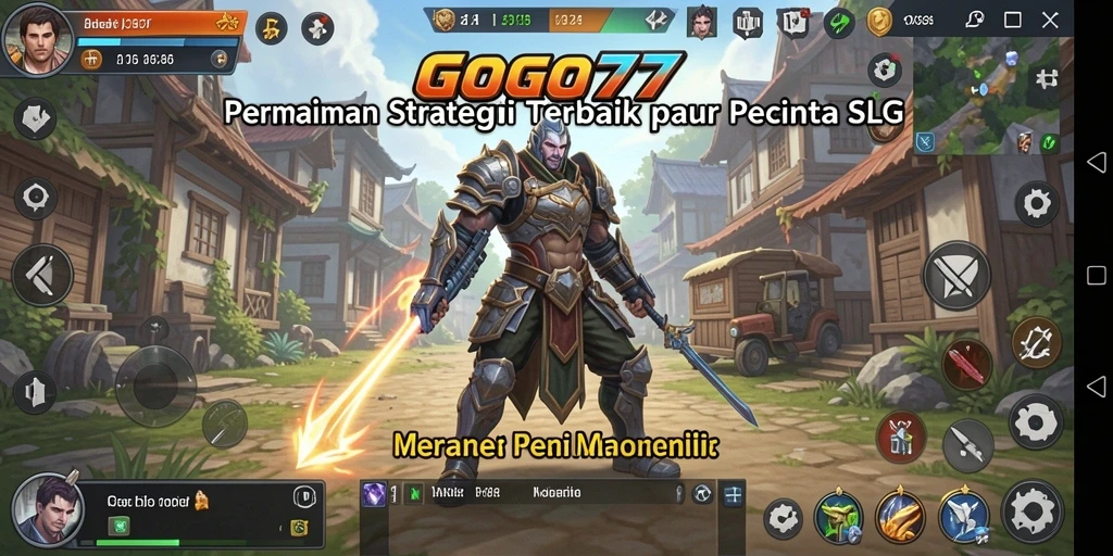 Screenshot GOGO77 menunjukkan gameplay strategi yang menarik.