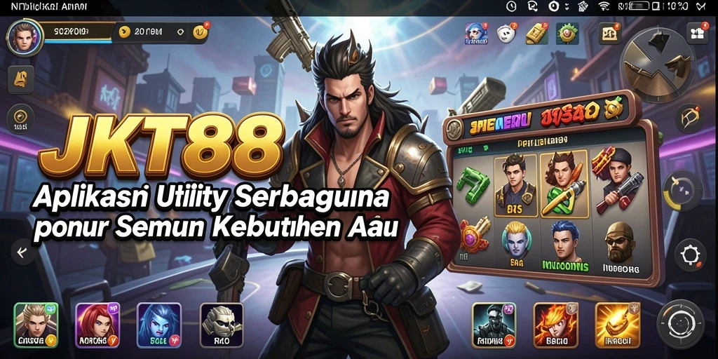 Tampilan antarmuka JKT88 yang fungsional dan menarik.