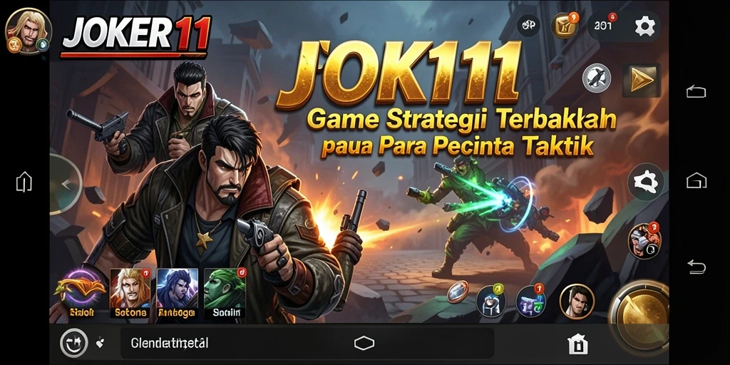 Screenshot <strong>JOKER11</strong> menunjukkan pertempuran strategis yang mendebarkan.