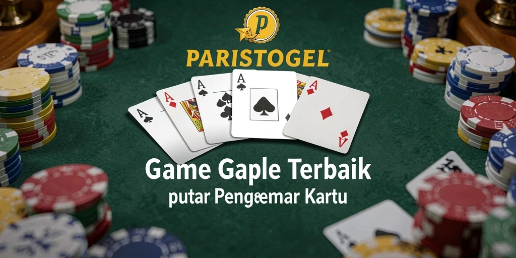 Tampilan gameplay seru dalam PARISTOGEL saat bermain Gaple.