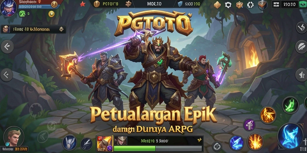 Tampilan gameplay yang menakjubkan di PGTOTO.