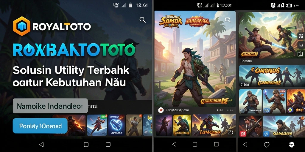 Tampilan utama ROYALTOTO dengan fitur-fitur canggih yang memudahkan pengguna.