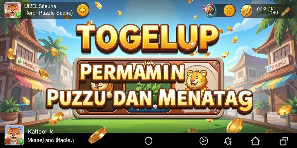 Tampilan gameplay TOGELUP yang menantang dan interaktif.