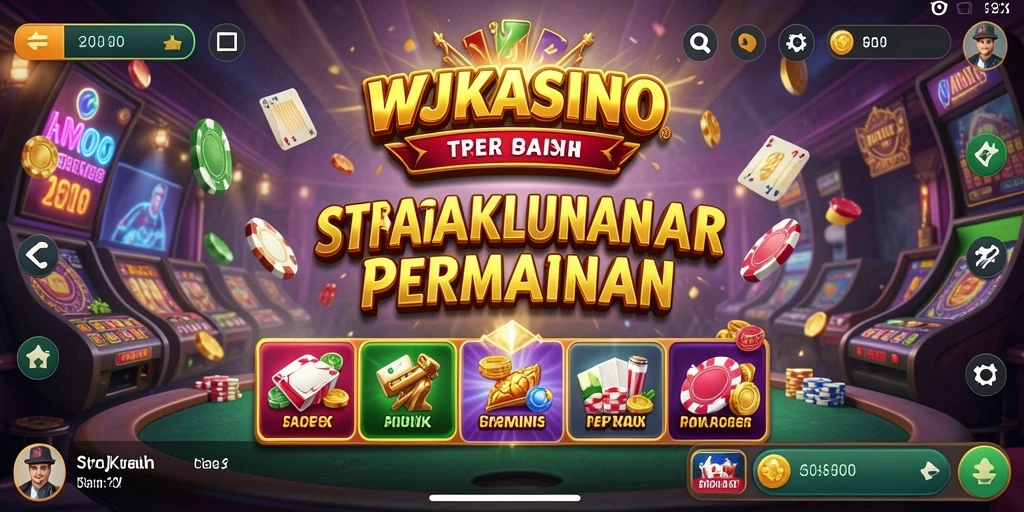 Screenshot gameplay WJKASINO menunjukkan pertempuran strategi yang mendebarkan.